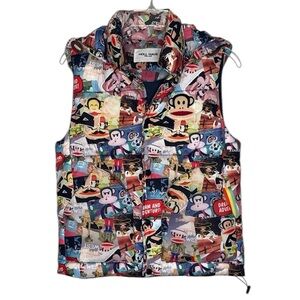 🆕 RARE HOLL HAUS Holland Graphic Vest “LOOKING FOR A STABLE MAN” Size S